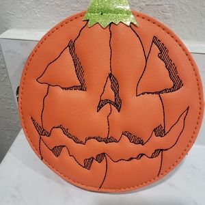 Love Pain and Stitches OrangePumpkin Kult Wristlet